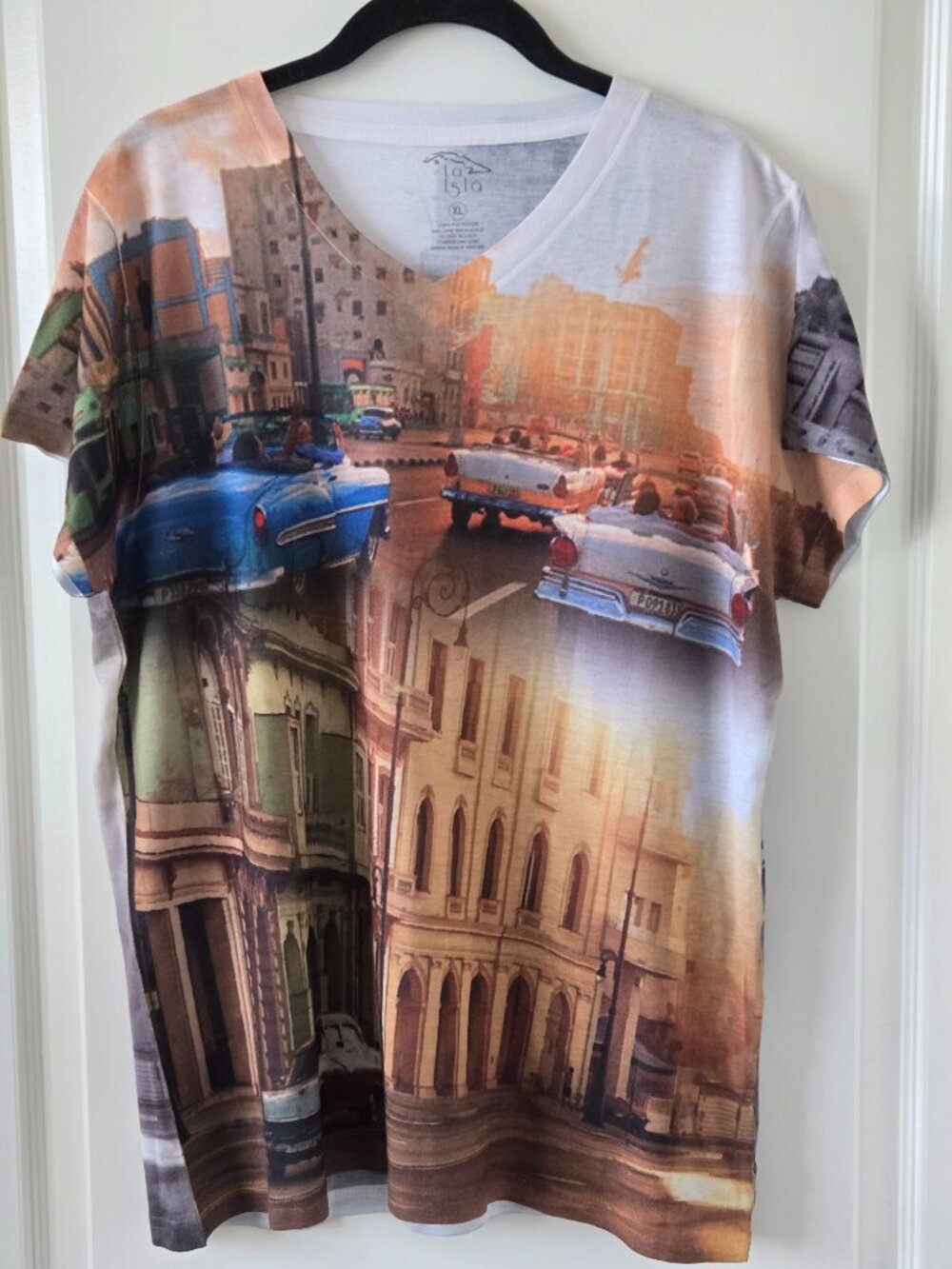 Miami Little Havana 1919 Graphic T‑Shirt XL – Retro City Streetwear